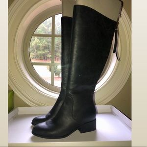 Lucky Brand Lanesha Leather Knee-High Boots